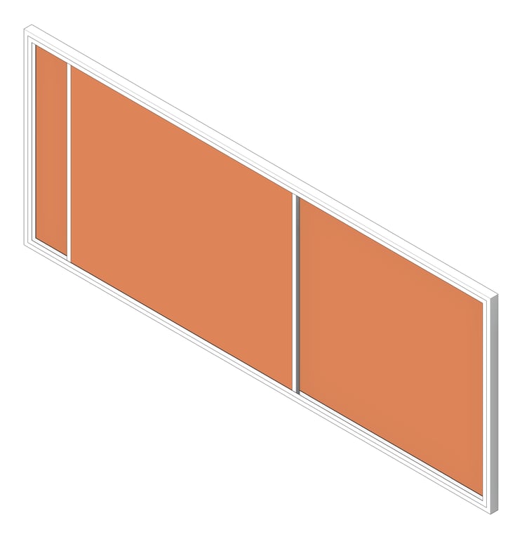 Board Bulletin ASI HorizontalSliders Forbo Single