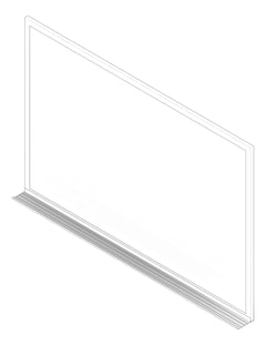 3D Documentation Image of Board Bulletin ASI NaturalCork 9300