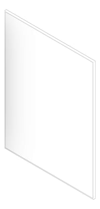 3D Documentation Image of Board Bulletin ASI NaturalCork Square 9100