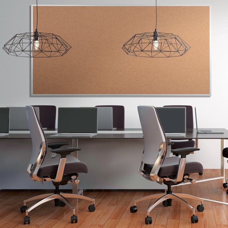 ASI-VisualDisplayProducts_NaturalCork-Tackboard.jpg Image of ASI Visual Display Products - Tack Boards