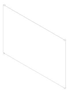 3D Documentation Image of Board Marker ASI Frameless Glass