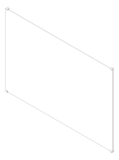 3D Shaded Image of Board Marker ASI Frameless Glass
