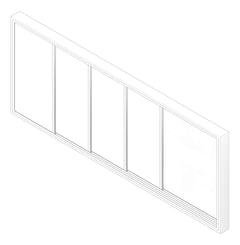 3D Documentation Image of Board Marker ASI HorizontalSliders Porcelain Quad