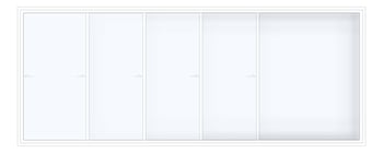 Front Image of Board Marker ASI HorizontalSliders Porcelain Quad