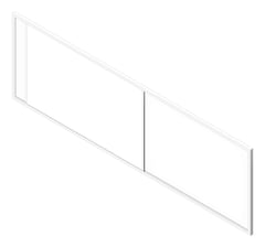 3D Shaded Image of Board Marker ASI HorizontalSliders Porcelain Single