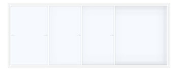 Front Image of Board Marker ASI HorizontalSliders Porcelain Triple