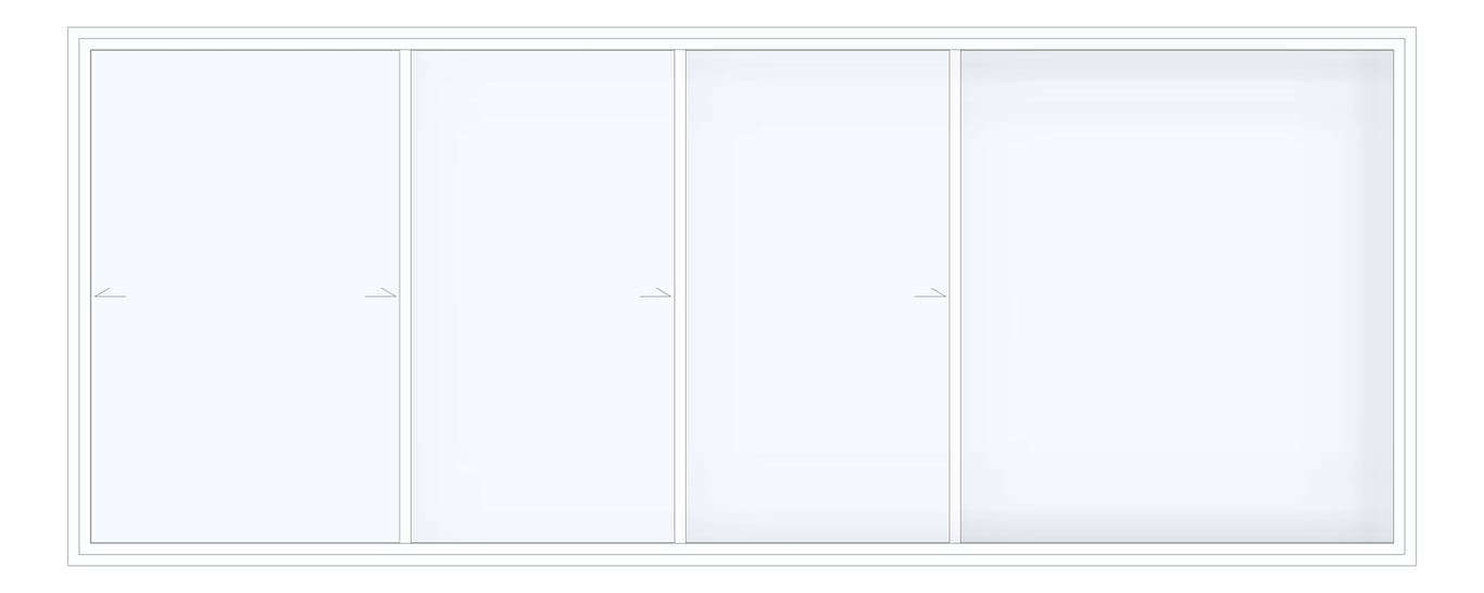 Front Image of Board Marker ASI HorizontalSliders Porcelain Triple