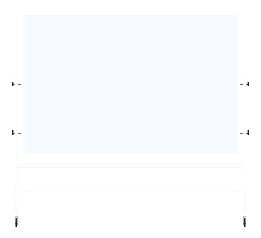 Front Image of Board Marker ASI MobileUnit Reversible Porcelain