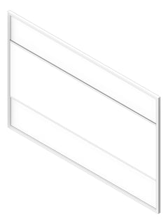 3D Shaded Image of Board Marker ASI VerticalSliders Porcelain Single