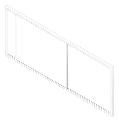 3D Documentation Image of Board Tack ASI HorizontalSliders FabricTac Single