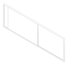 3D Documentation Image of Board Tack ASI HorizontalSliders VinylTac Single