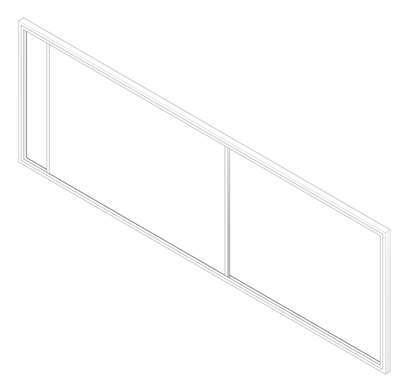 3D Documentation Image of Board Tack ASI HorizontalSliders VinylTac Single