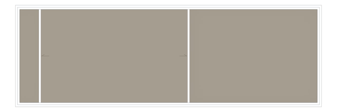 Front Image of Board Tack ASI HorizontalSliders VinylTac Single