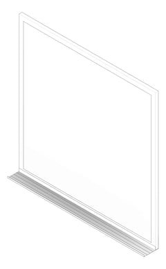 3D Documentation Image of Board Tack ASI VinylTac Square 9300