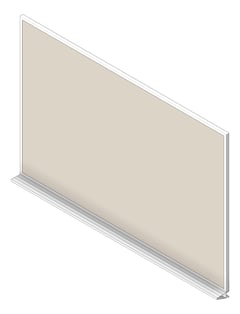 3D Shaded Image of Board Tack ASI VinylTac Square 9800