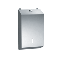 0262_ASI-SurfaceMountedFoldedToiletTissueCabinet@2x.png Image of ToiletTissueDispenser SurfaceMount ASI FoldedTissue