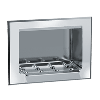 0400_ASI-RecessedHeavyDutyStainlessSteelSoapDishAndBar@2x.png Image of SoapDish Recessed ASI HeavyDuty