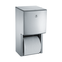 20030_ASI-SurfaceMountedTwinHideARollToiletTissueDispenser@2x.png Image of ToiletTissueDispenser SemiRecessed ASI Roval Single HideARoll