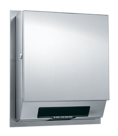 68523_sized.png Image of RollPaperDispenser SemiRecessed ASI Simplicity Small Battery