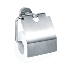 7314-H_ASI-SingleToiletPaperRollHolderWithHood@2x.png Image of ToiletTissueDispenser SurfaceMount ASI Single BailType