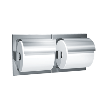 74022-H_ASI-DoubleToiletTissueHolderWithHood@2x1.png Image of ToiletTissueDispenser Recessed ASI Double