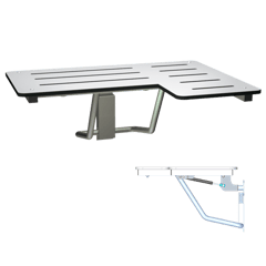 8206-L_wcad.png Image of ShowerSeat Folding ASI LShape LH Phenolic SoftClose