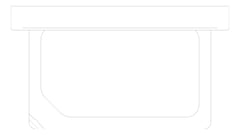 Plan Image of BabyChangeStation SurfaceMount ASI Horizontal StainlessSteel ADA