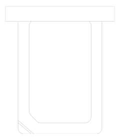 Plan Image of BabyChangeStation SurfaceMount ASI Vertical StainlessSteel