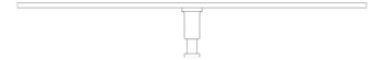 Plan Image of Cabinet Recessed ASI Traditional Shelf SoapDispenser TowelDispenser