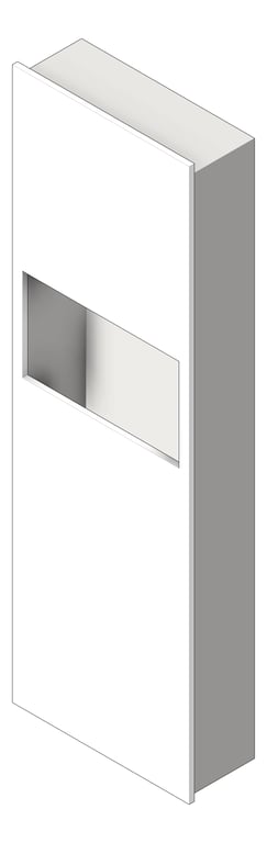 Navigate to CombinationUnit Recessed ASI Piatto PaperDispenser 9Gal