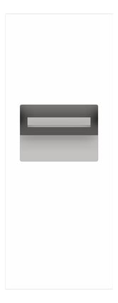 Front Image of CombinationUnit Recessed ASI Piatto RollPaperDispenser Battery 9.9Gal