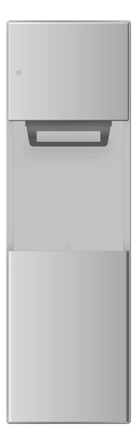 Front Image of CombinationUnit Recessed ASI Roval RollPaperDispenser Electric 17.8Gal