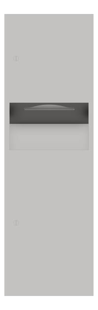 Front Image of CombinationUnit Recessed ASI Simplicity PaperDispenser 9Gal