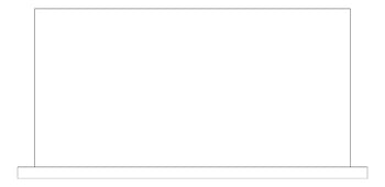 Plan Image of CombinationUnit Recessed ASI Simplicity PaperDispenser HandDryer 6.8Gal