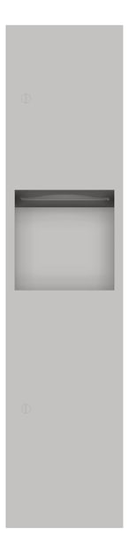 Front Image of CombinationUnit SurfaceMount ASI Simplicity PaperDispenser 4.2Gal