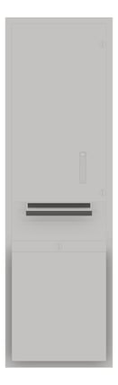 Front Image of CombinationUnit SurfaceMount ASI Traditional RollPaperDispenser 13.3Gal