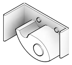 3D Documentation Image of MopHolder SurfaceMount ASI Single