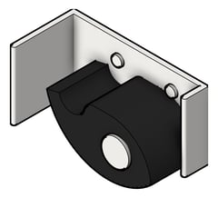 3D Shaded Image of MopHolder SurfaceMount ASI Single