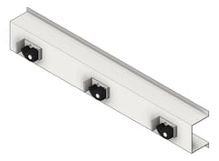 3D Shaded Image of MopRack SurfaceMount ASI