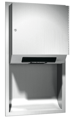 645224A.png Image of RollPaperDispenser Recessed ASI Simplicity NonCabinet Battery