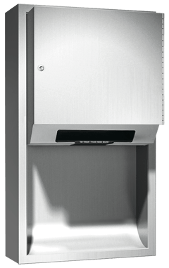 645224AC-9.png Image of RollPaperDispenser SurfaceMounted ASI Simplicity NonCabinet Electric