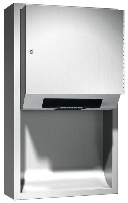 645224AC-9.png Image of RollPaperDispenser SurfaceMounted ASI Simplicity NonCabinet Electric
