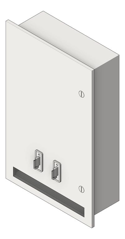 Navigate to SanitaryDispenser Recessed ASI HighCapacity