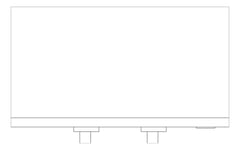 Plan Image of SanitaryDispenser SurfaceMount ASI HighCapacity