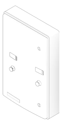 3D Documentation Image of SanitaryDispenser SurfaceMount ASI Roval