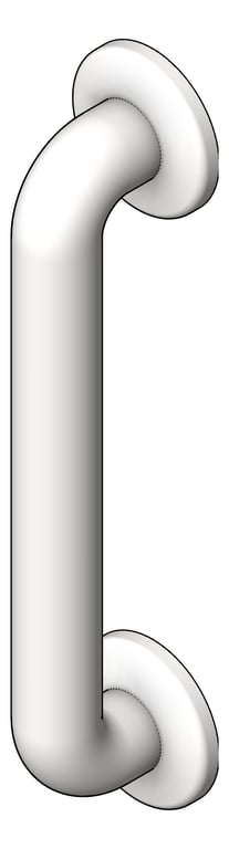 GrabBar Straight ASI SnapFlange 1.5InchDia Vertical
