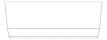 Plan Image of HandDryer SurfaceMount ASI TurboADA