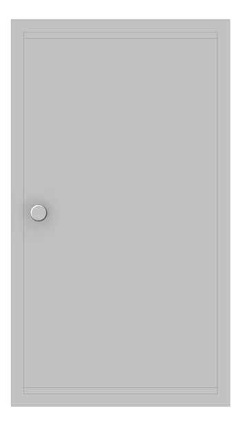 Front Image of BedPanCabinet Recessed ASI Washbasin