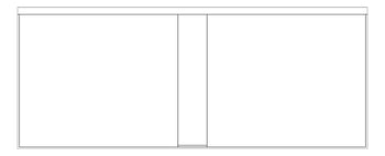 Plan Image of BedPanHolder SurfaceMount ASI Double