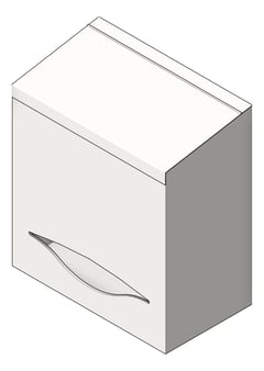 3D Shaded Image of DisposablesDispenser SurfaceMount ASI